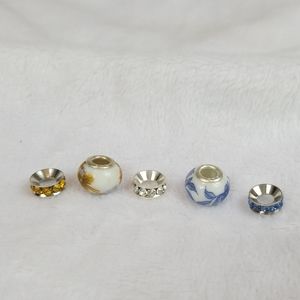 🧨 5 beads for European braclet